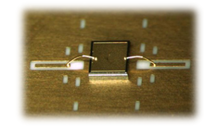 Pínulítill kísilþétti fyrir 10GHz tíðni